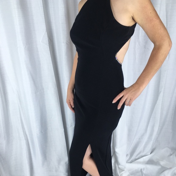 Cache Dresses & Skirts - Cache vintage backless evening gown SEXY! Size 6